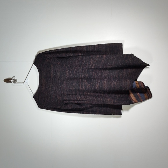 Soft Surroundings Raku wool blend asymmetrical tunic sweater S - Picture 3 of 10